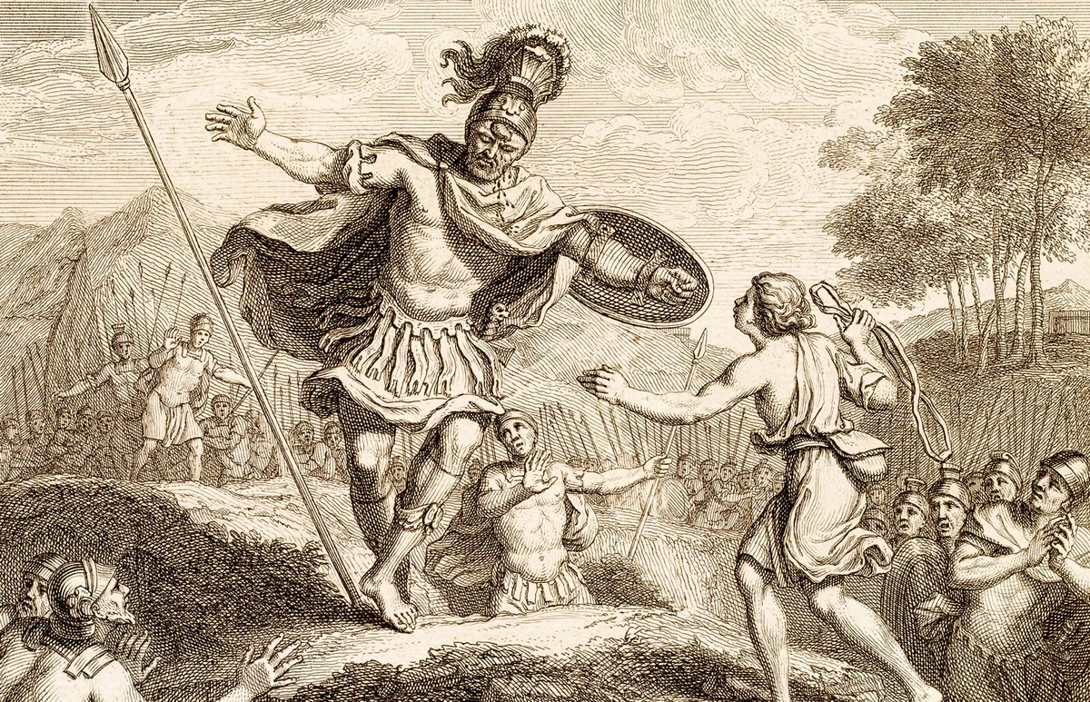 David and Goliath, 1 Samuel 17