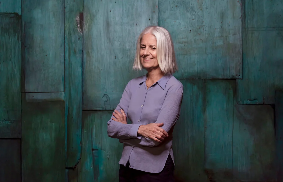 Portrait of older woman smiling