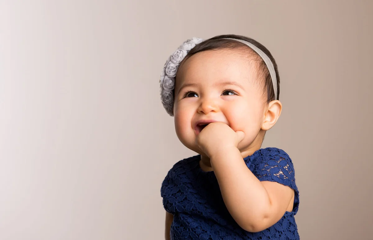 Adorable baby girl