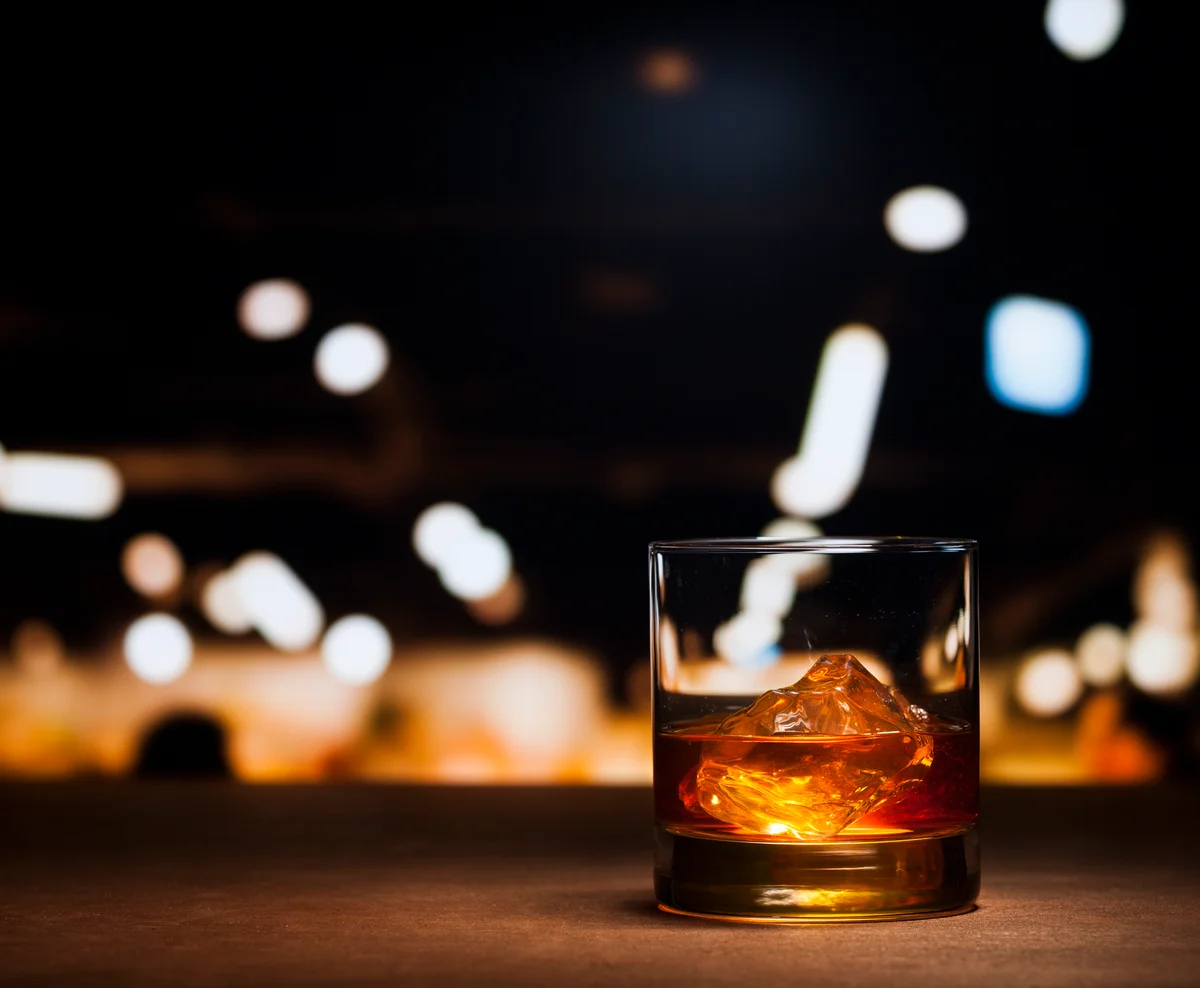 Old fashioned drink