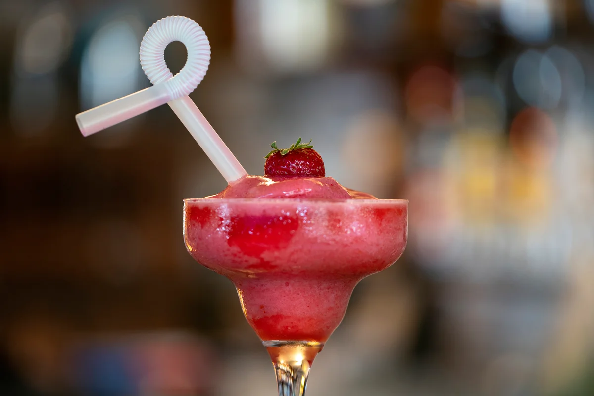 Frozen strawberry Margarita