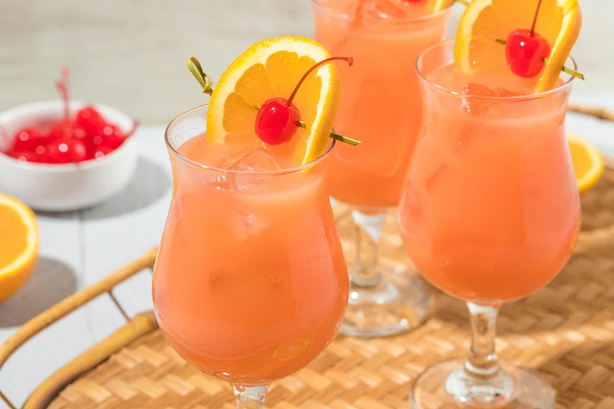 Hurricane cocktail