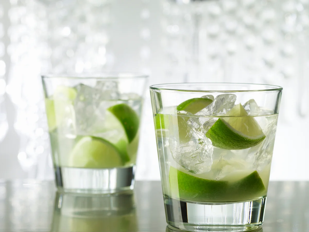 Caipirinha cocktails