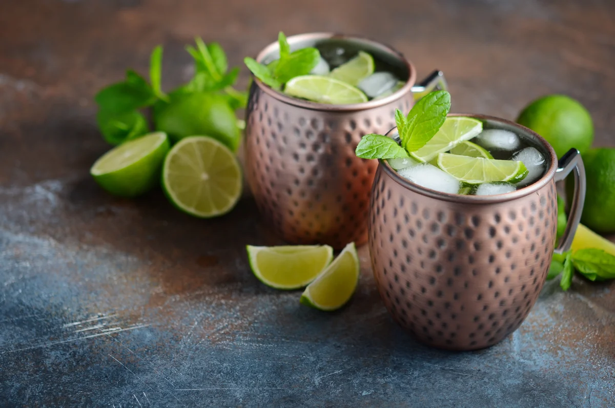 Moscow mule cocktail