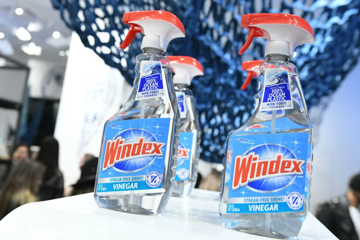 Windex Vinegar at Good For The Globe pop-up, Bloomingdale's, March 14, 2019 in New York City. Used under Getty Images Editorial license