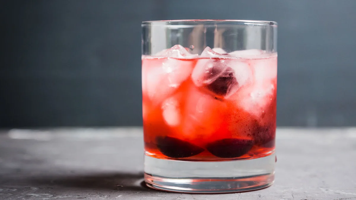 Gin and It cocktail