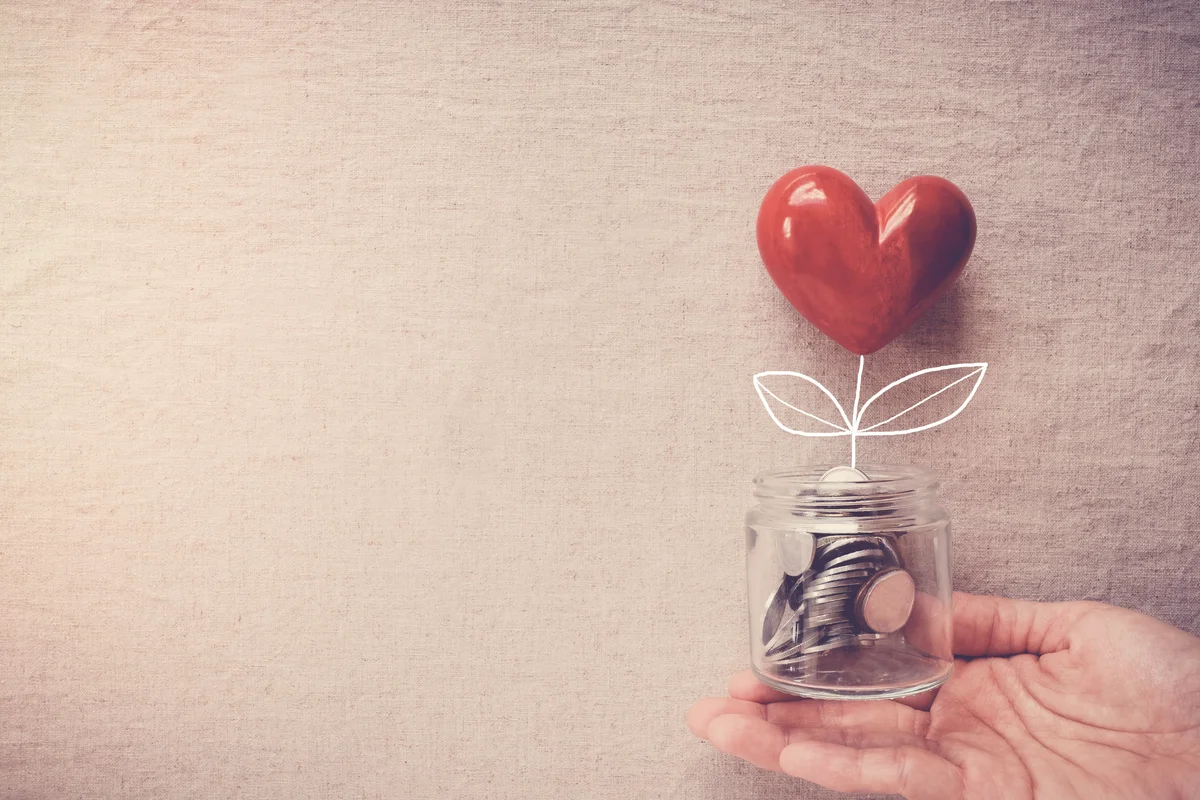 Donation jar