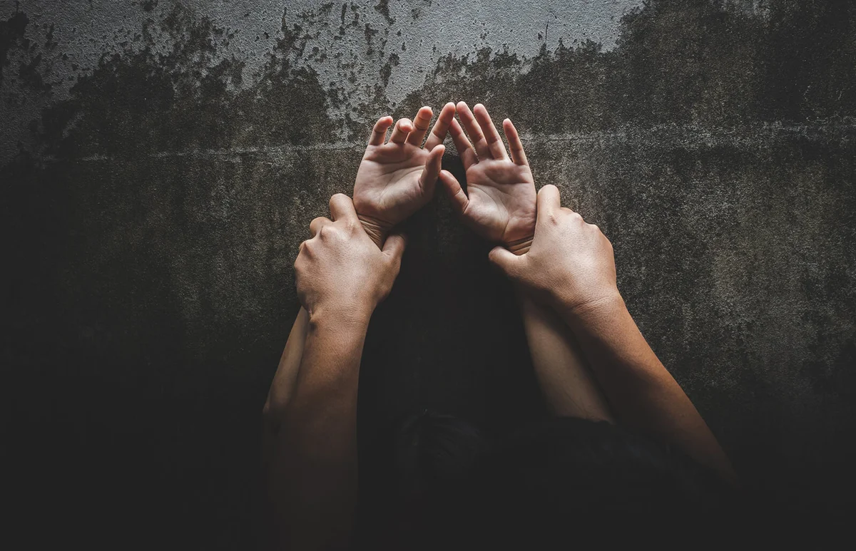 Couple Doing Sex Against Wall At Home