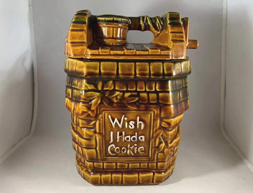 McCoy Wishing Well Cookie Jar--Wish I Had a Cookie