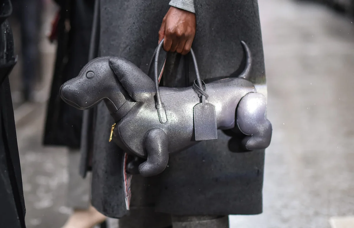 Thom Browne bag - Getty Editorial Images