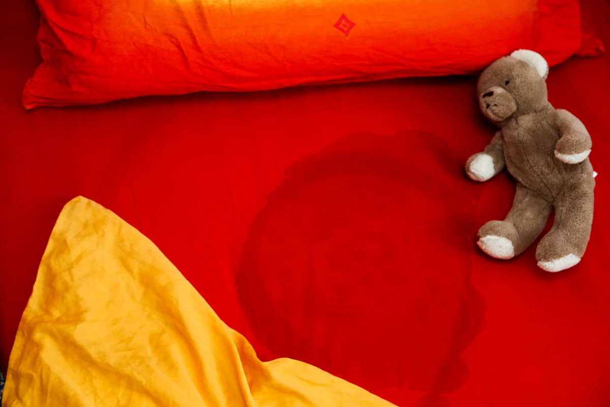 Cleaning urine from mattress