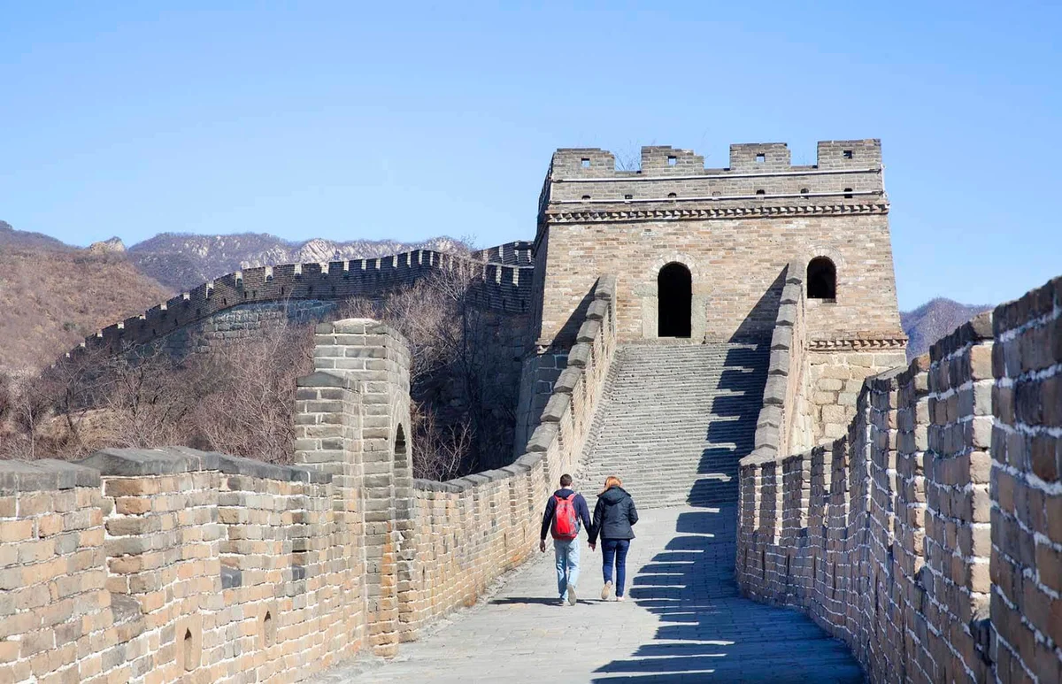 The Great wall of China at Mitanyu village area