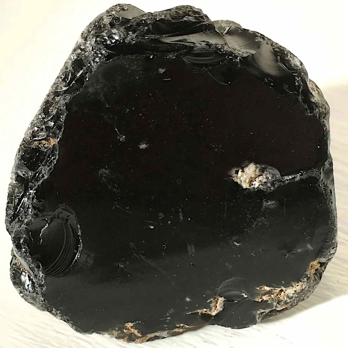 Obsidian rock