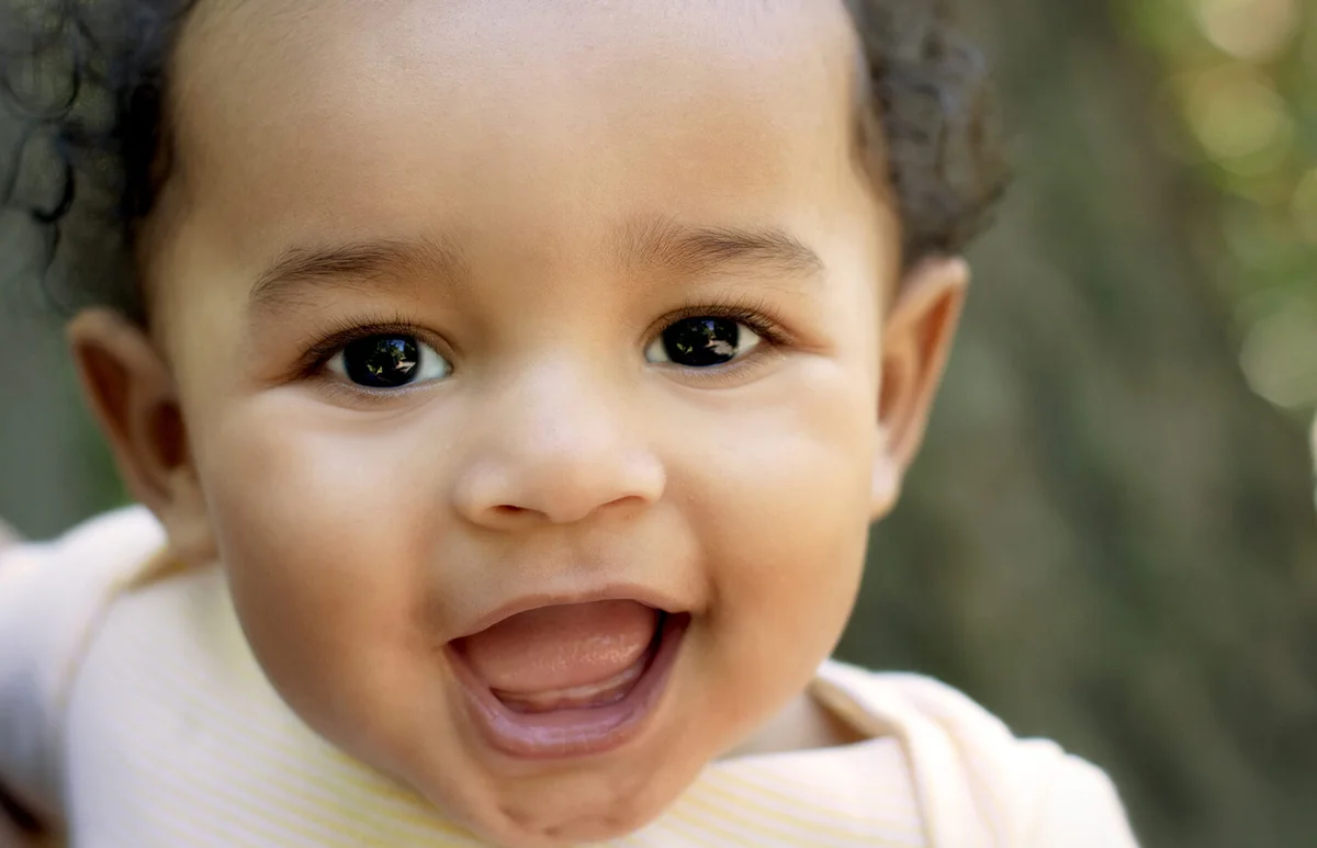 Cute smiling baby