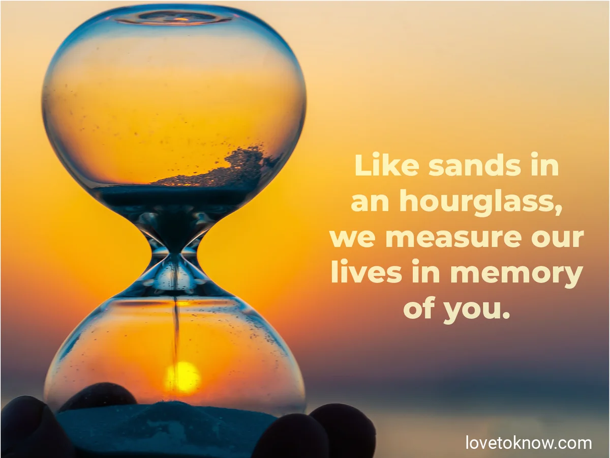 Hourglass in the beach