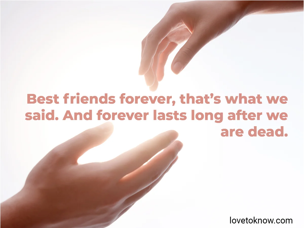 Hands almost touching each other