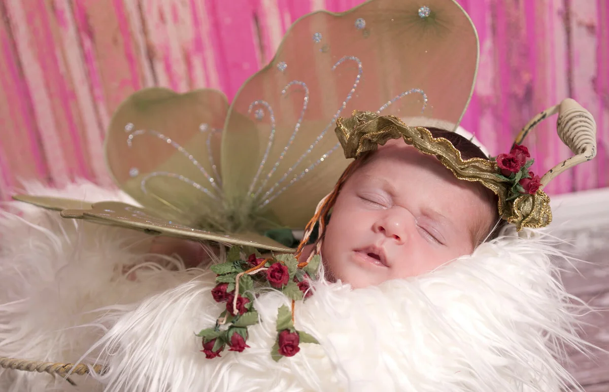 Irish Fairy Princess newborn girl