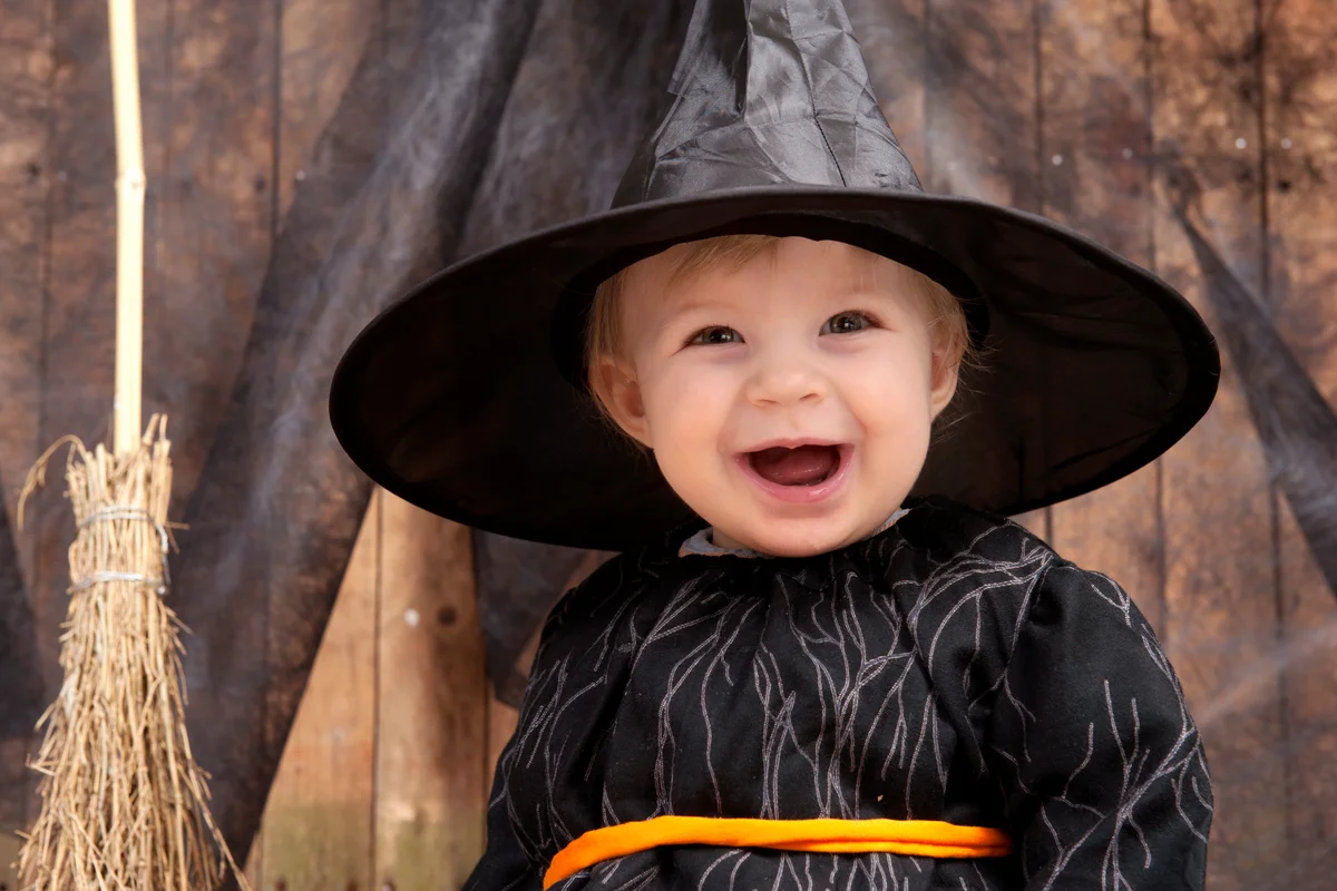 Little halloween witch