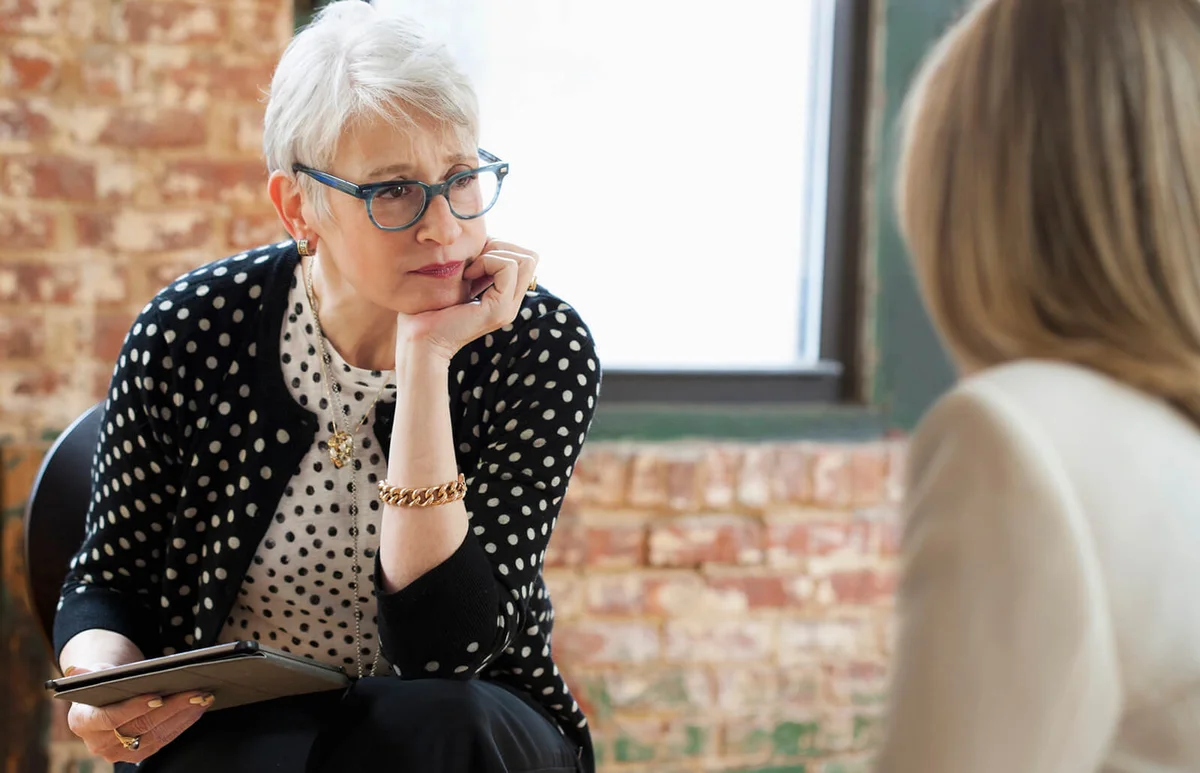 Woman psychologist