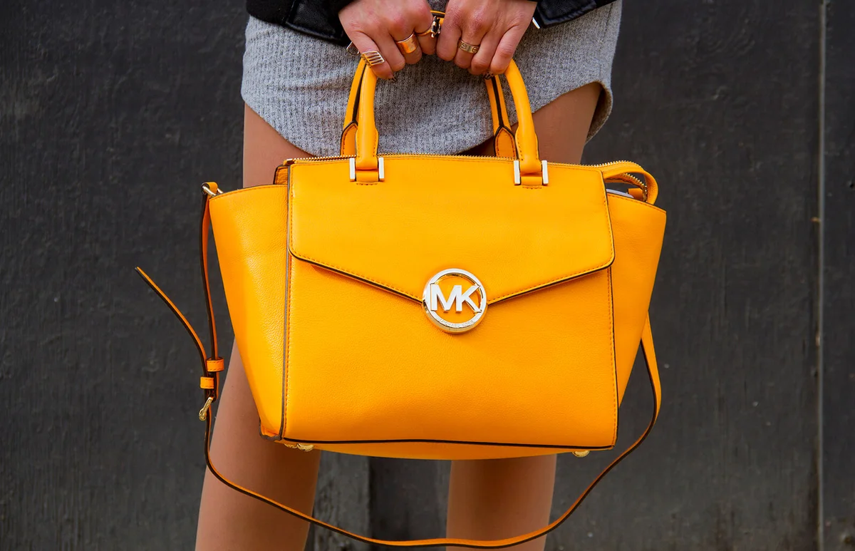 Bright yellow bag by Michael Kors | Getty Editorial