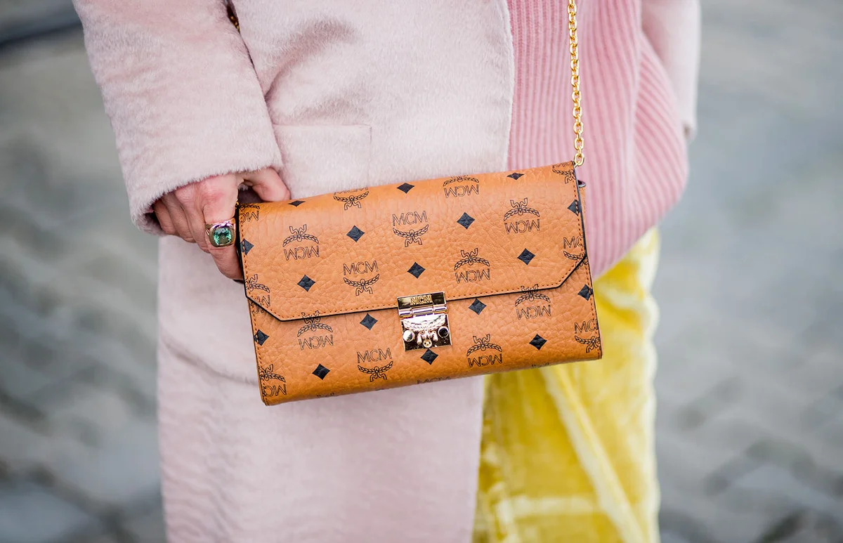 MCM cross-body bag | Getty Editorial Use