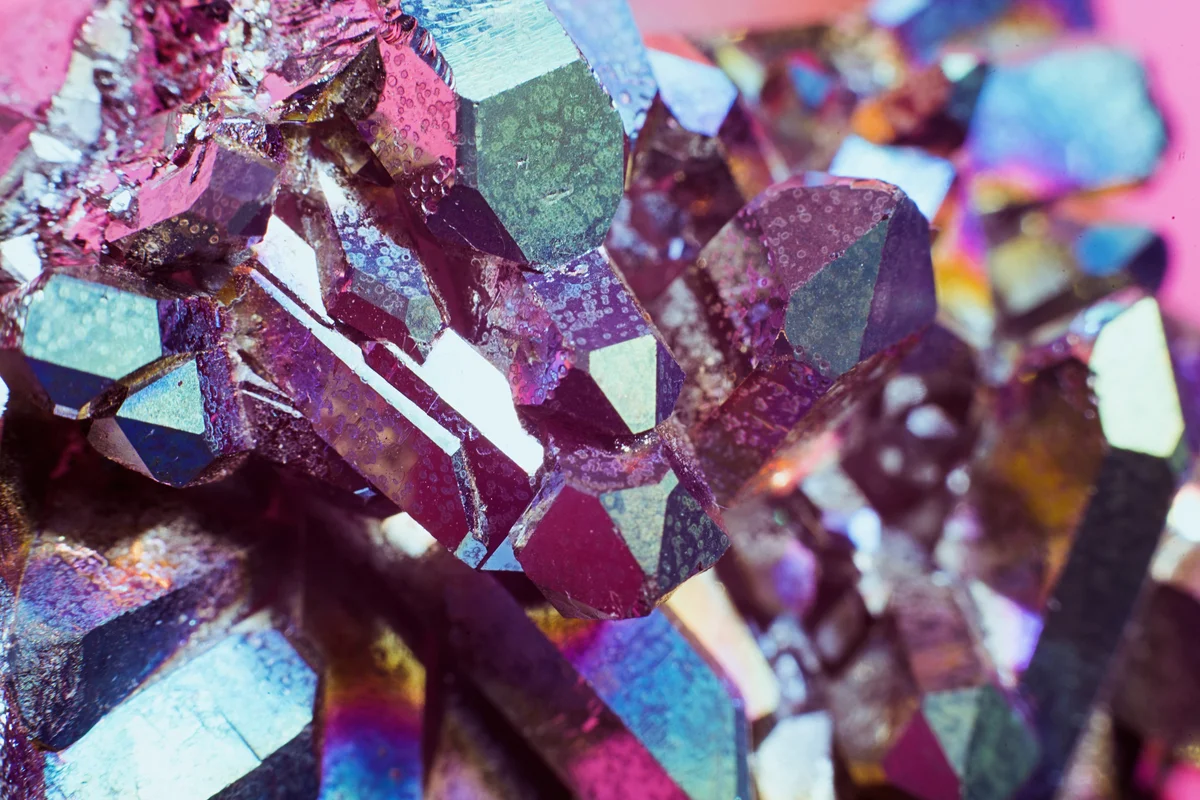 Aura rainbow quartz