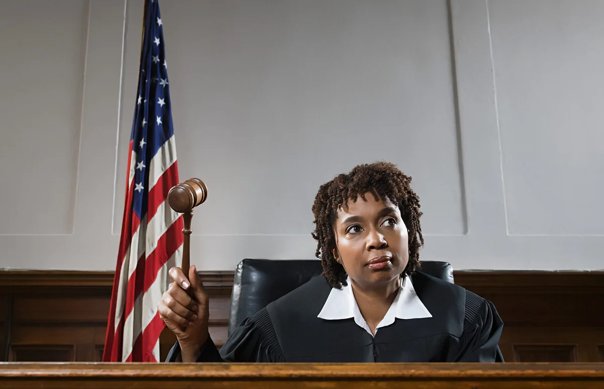 Portrait of a judge