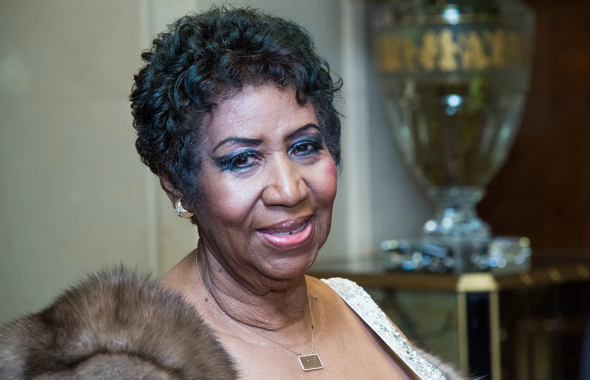 Singer Aretha Franklin attends the Aretha Franklin Birthday Celebration at the Ritz Carlton Hotel on March 22, 2015 | Getty Editorial Use