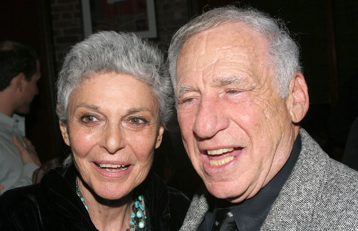 Mel Brooks and Anne Bancroft during The Cast of "The Producers" | Getty Editorial Use