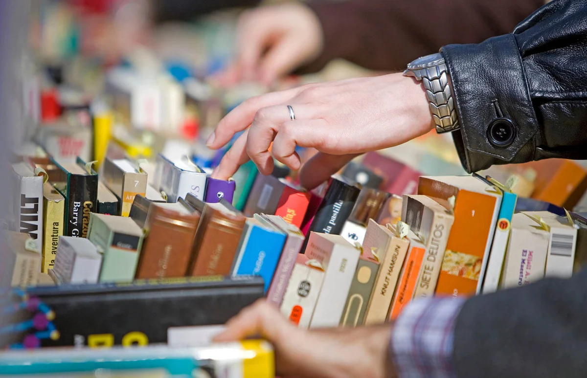 Bookstall on Paseo del Prado
