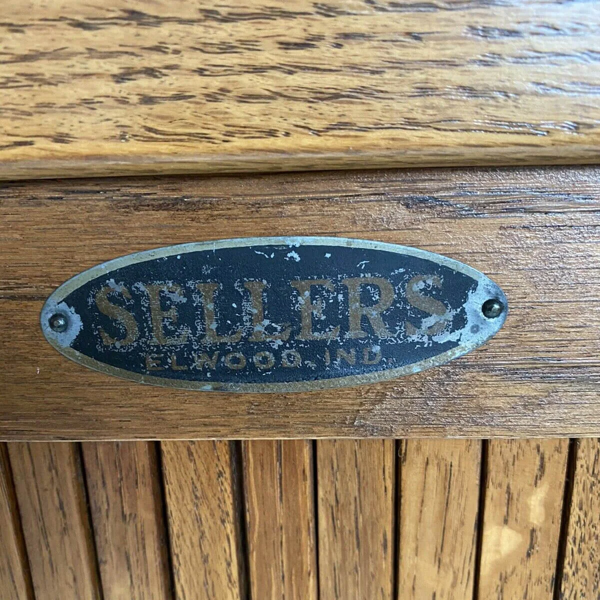 Antique Clean Sellers Hoosier Cabinet Kitchen Pantry Complete Clean