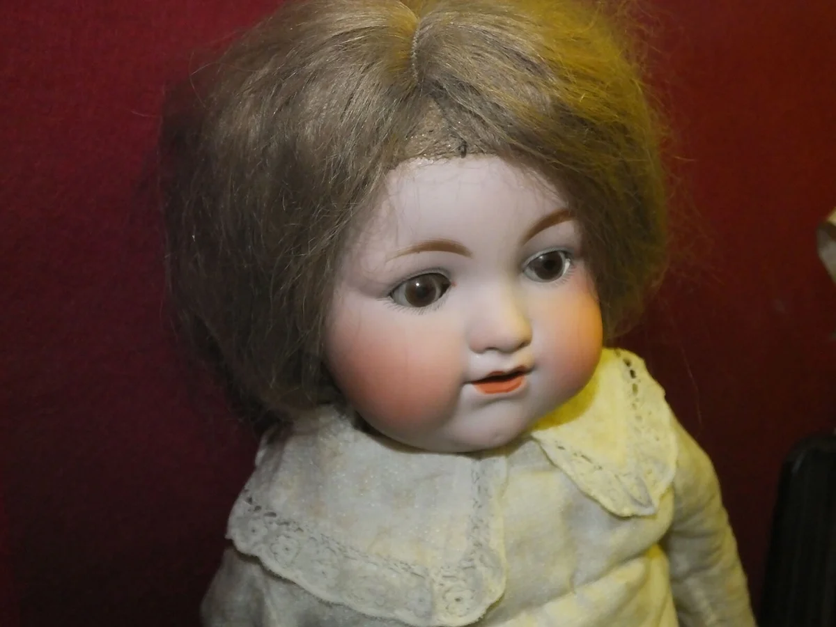 Doll from the collection of the Guildhall Museum in Rochester, Kent. Armand Marseille