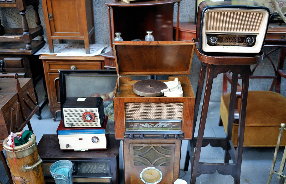 Estate sale and radio equipment