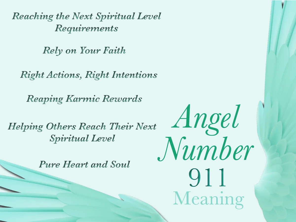 Angel numbers 911 Meaning