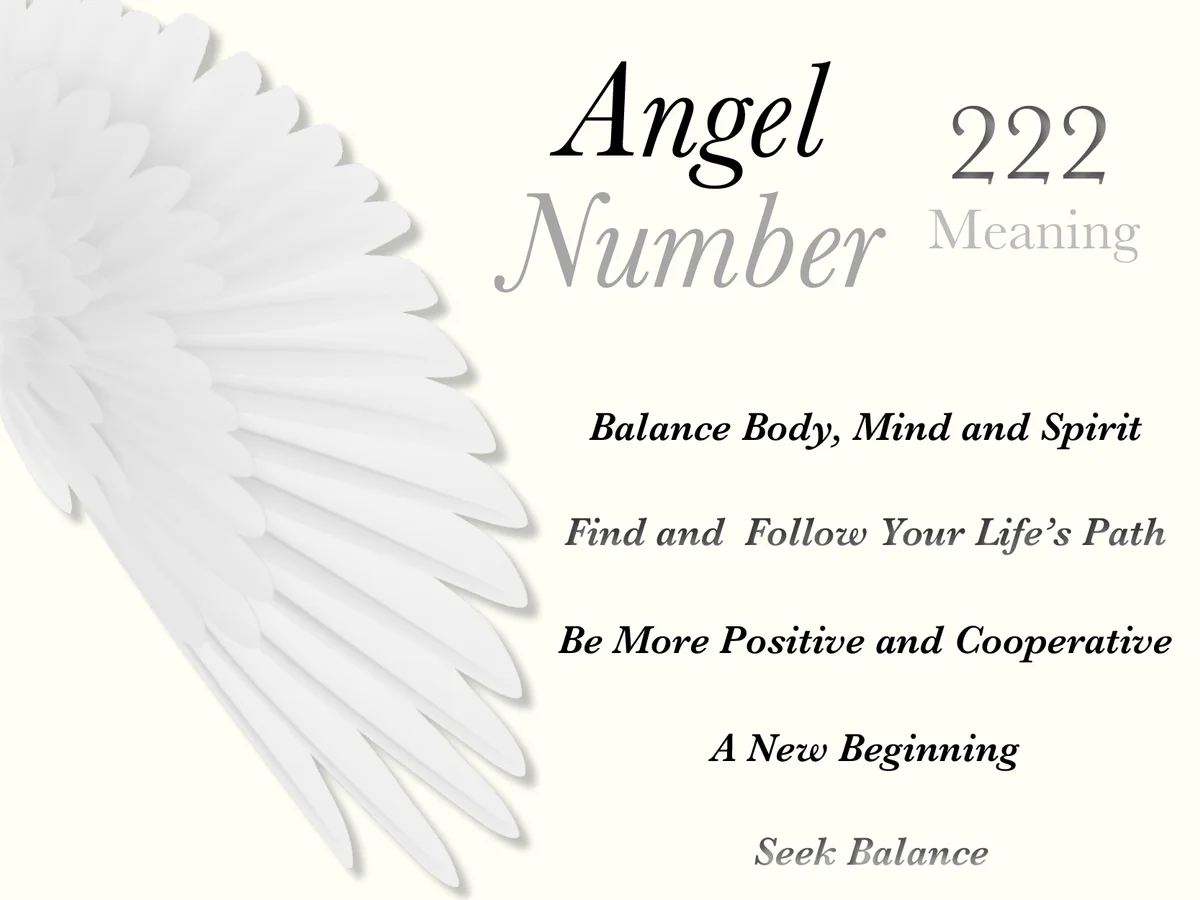 Angel Number 222 Meaning