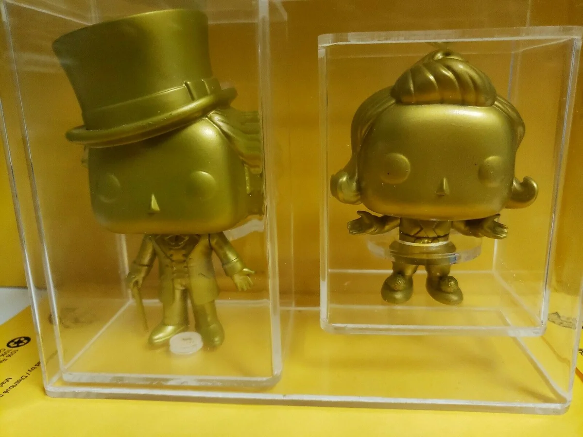 Pop! Vinyl Pop! Movies Willy Wonka & Oompa Loompa (Gold)(2-pack)