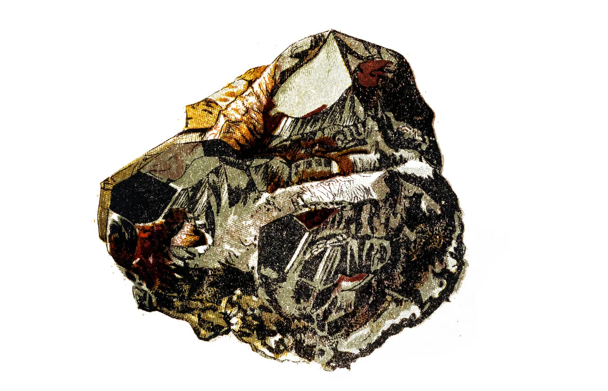 Hematite formation rock