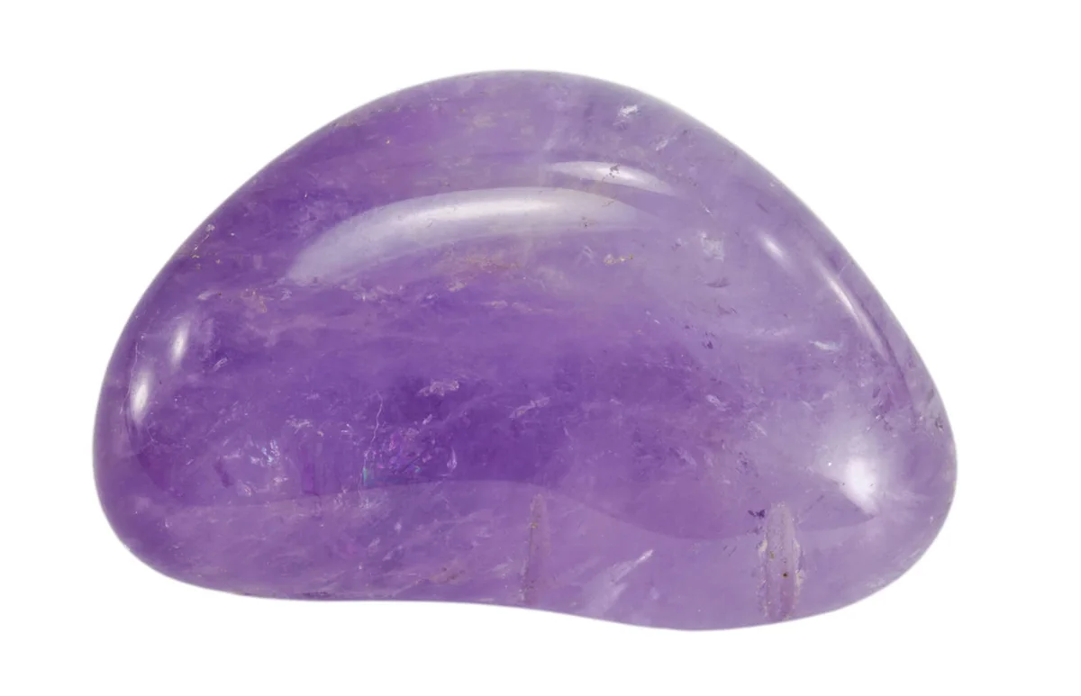 Polished Amethtyst gemstone