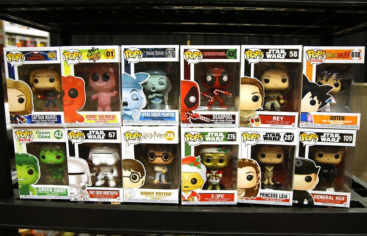 Funko Pop! vinyl figures are displayed during ToyCon 2020 at the Eastside Cannery Casino Hotel on March 13, 2020 in Las Vegas, Nevada | Getty Editorial Use