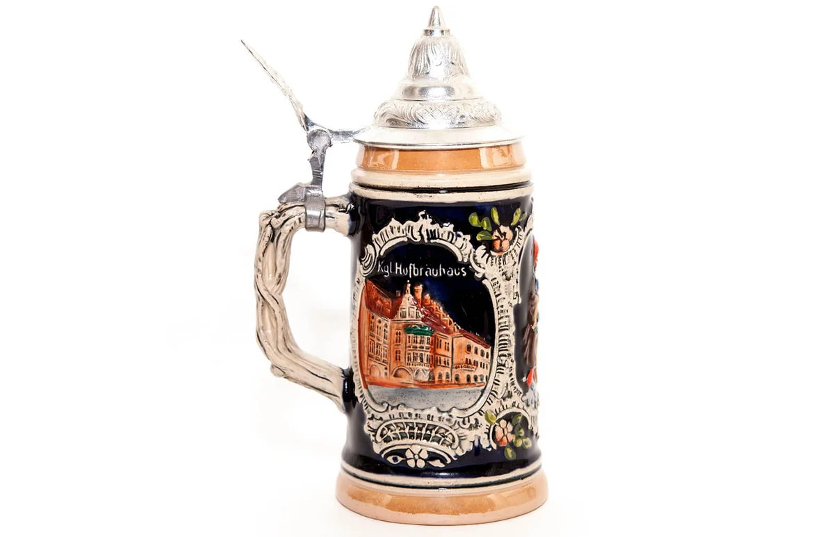 Vintage German beer stein