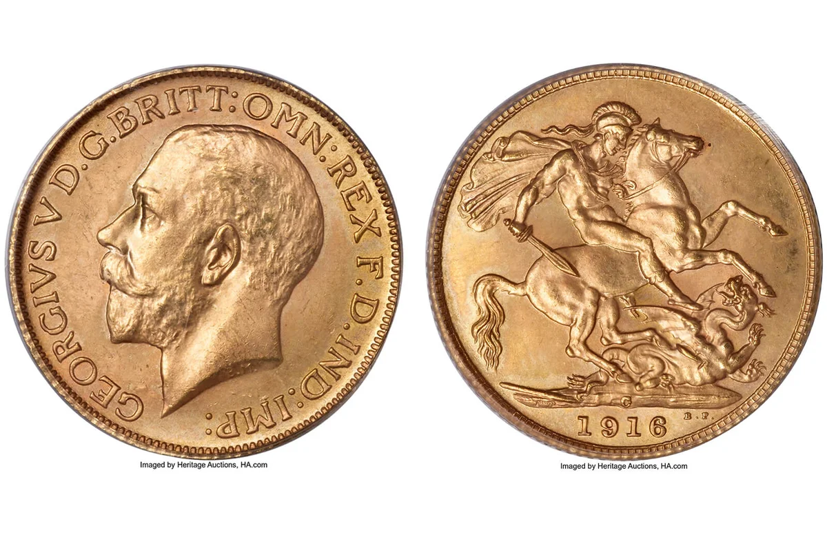 Canada, George V gold Sovereign 1916-C