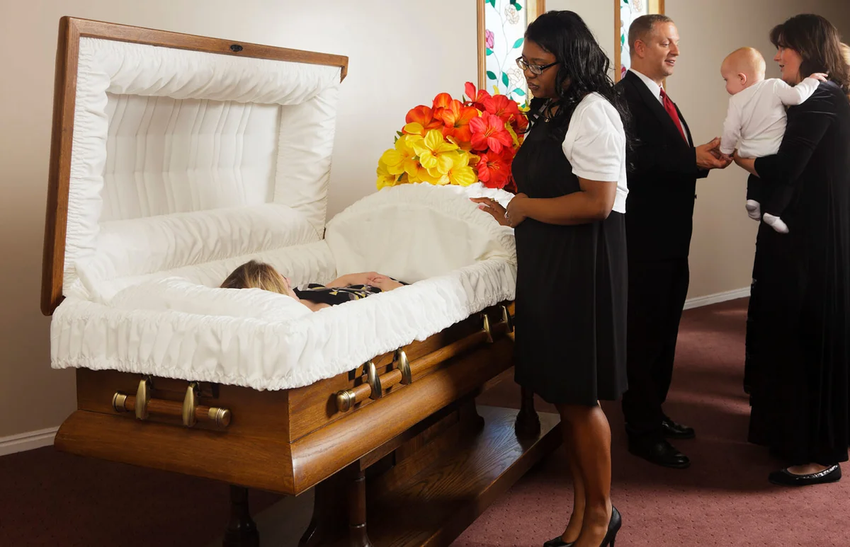Open casket funeral