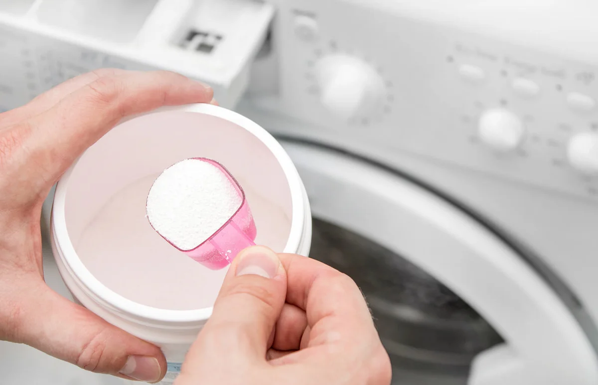 Powder bleach used for laundry
