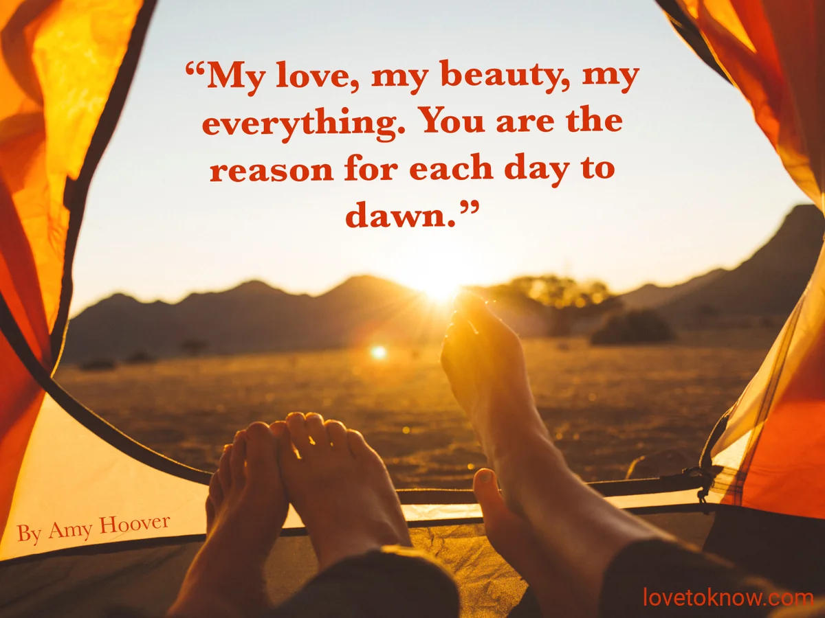 Romantic Good Morning Love Quote for Her