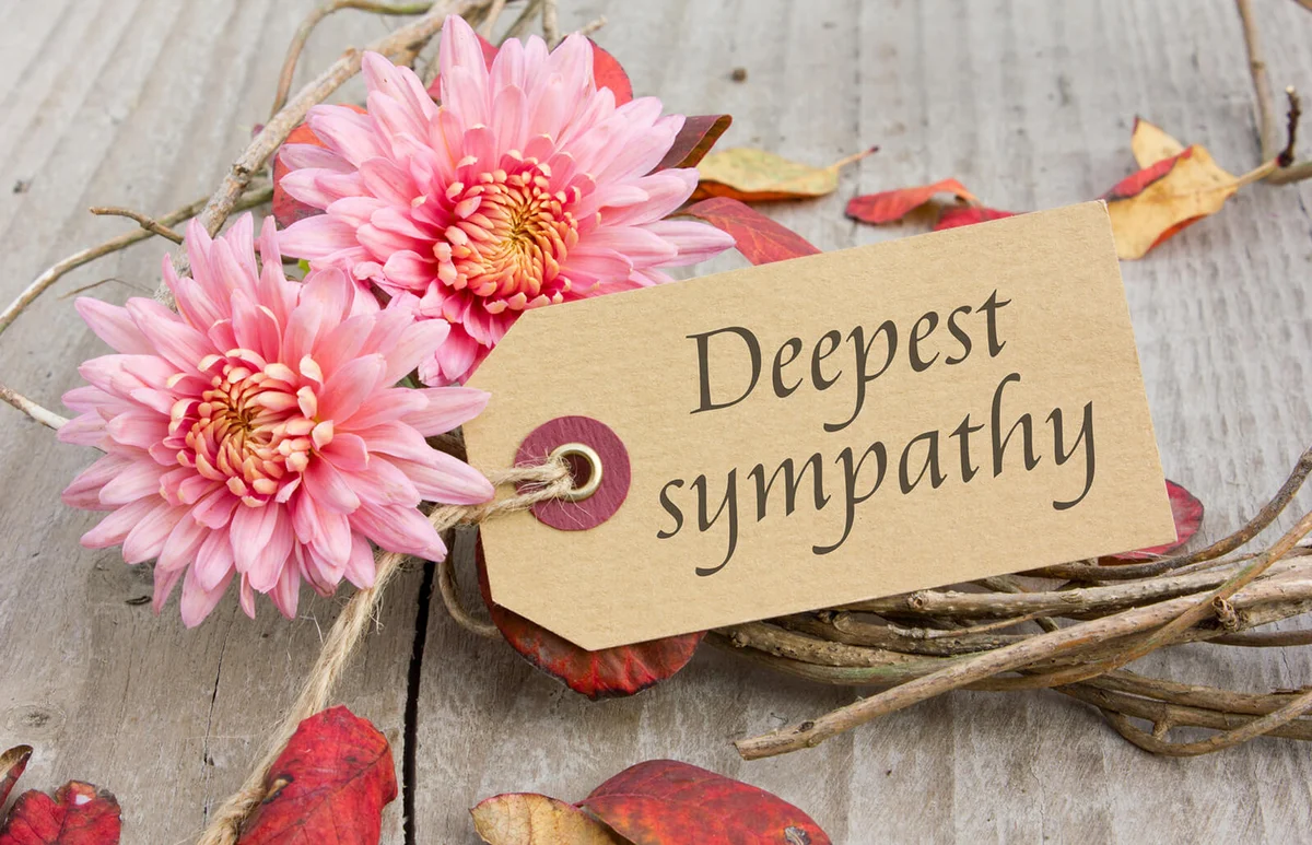 deepest sympathy card