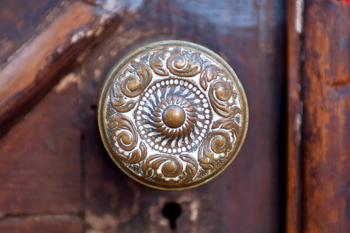 Antique Brass Door Knob