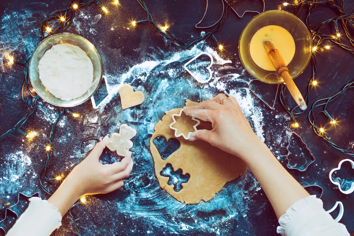 Making Christmas Cookies