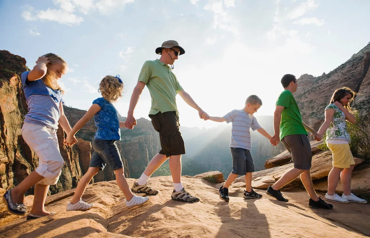 A family vacation at Red Rock