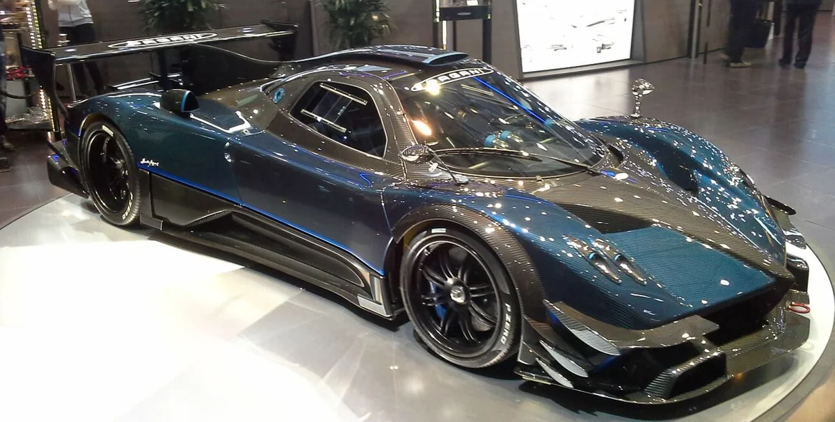 Pagani Zonda Revolucion photographed at the 2014 Geneva Motor Show, Geneva, Switzerland.