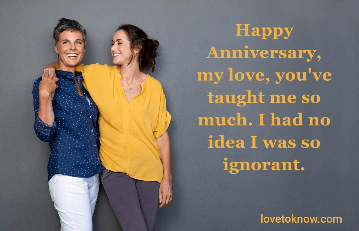 Happy anniversary funny quotes with sarcasm
